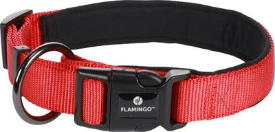 Obrázok produktu pre Obojok Flamingo Abbi červený, veľkosť: M