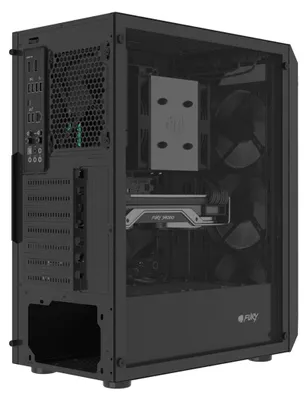 Imagen del producto de Fury FURY Shobo SH4F Torre mediana Negra