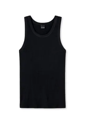 Produktbild von Schiesser Herren Shirt 0/0 Arm schwarz 8 (6er Pack)