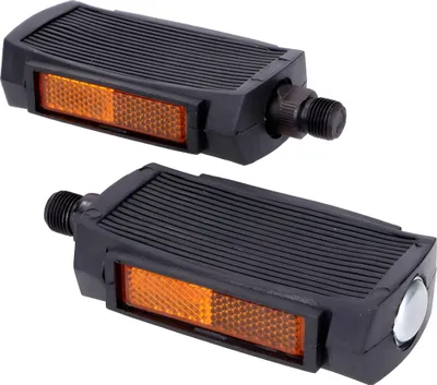 Obrázok produktu pre Pedále moped / moped štvorcové s odrazkami univerzálne