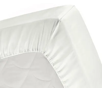 Produktbild von Cinderella - Spannbettlaken für Split-Topper (bis 15 cm) - Jersey - 200x200/210 cm - Ivory