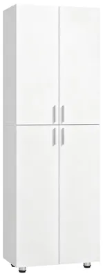 Immagine prodotto di Armadio Guardaroba con 4 Ante, 180 cm, Bianco