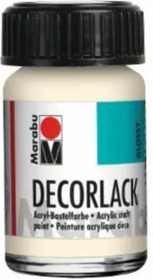 Produktbild von Marabu 1130 39 271 Decorlack Acryl, Elfenbein 271, 15 ml