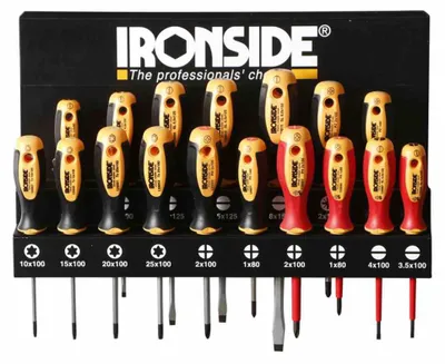 Produktbild von IRONSIDE Schraubendreher Set 17tlg