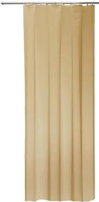 Produktbild von Vorhang sand 140x245 cm transparent Kräuselband Gardine Organza Dekoschal