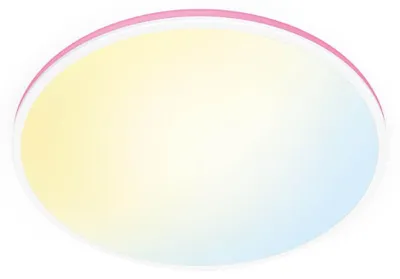 Image de Philips Wiz tunable white 8719514554276 Rune LED ceiling light D400mm 21W/2100lm 2700-6500K white.