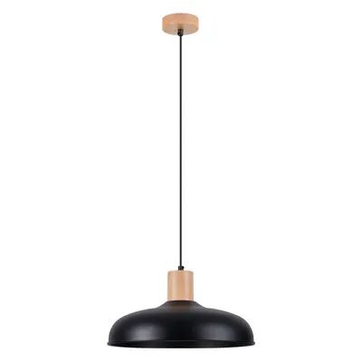 Produktbild von Pendelleuchte INDY Schwarz 1xE27 15W Stahl 120x38x38cm Sollux Lighting