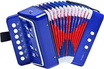 Produktbild von Famanu Kinderakkordeon - Blau - Musikinstrument