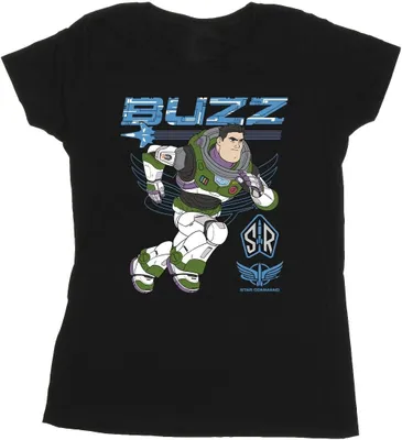Produktbild von Disney - "Lightyear Run To Action" T-Shirt für Damen BI29144 (XL) (Schwarz)