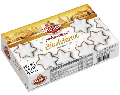 Produktbild von Wicklein Meistersinger Zimtsterne 130g