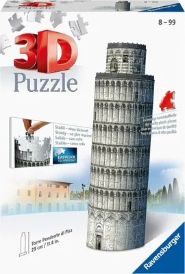Zdjęcie produktu dla Puzzle 3D Ravensburger 12557 - Krzywa Wieża P