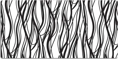 Produktbild von Schreibtischmatte Tischunterlage 100x50 cm Mauspad - Wellige Linien