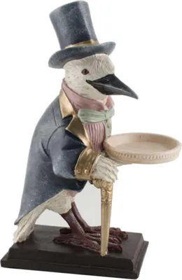Produktbild von AM-Design Vogel mit Tablett, H ca. 30cm