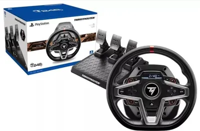 Immagine prodotto di Thrustmaster T248 Racing Steering Wheel Pedali magnetici PS5 PS4 PC Gaming Steering Wheel Fun