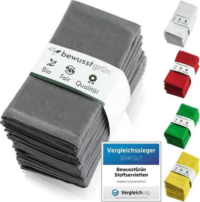 Image de Set de serviettes lavables pour les repas