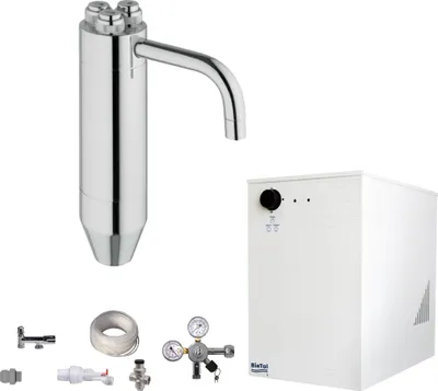 Produktbild von Tafelwassergerät BieTal BT-30U Kühlung 3-Wege Zapfstelle Schanksäule Puls 245