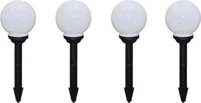 Produktbild von vidaXL Wegeleuchten 8 Stk. LED 15 cm mit Erdspieß