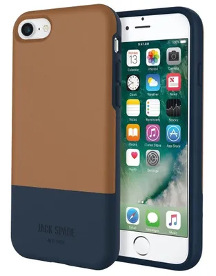 Produktbild von Jack Spade Color Block Case Brown/Navy für Apple iPhone 7/8/SE 2020