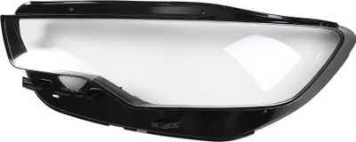 Produktbild von Scheinwerferabdeckung Scheinwerferlinse Klarglasabdeckung für Audi A6 2012-2014 Schwarz, Klar PC 1 Stück Vorne Links Auto