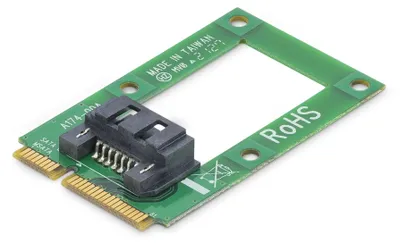Image de StarTech.com Adaptateur mSATA vers DD / SSD SATA 2,5" ou 3,5" - Carte Convertisseur Mini SATA à SATA