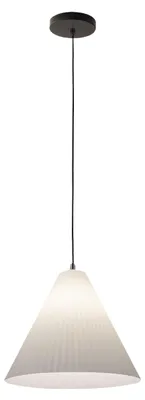Obrázok produktu pre Závesné svietidlo Fabas Luce Cone E27, biele, 3758-40-102