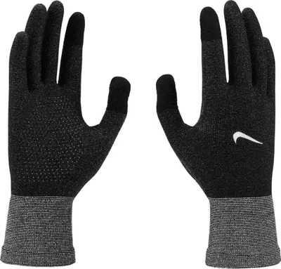 Produktbild von Nike - Handschuhe für Herren, Jerseyware, Laufen, Leicht CS2634 (L) (Schwarz)
