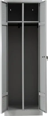 Produktbild von Gürkan Spind lichtgrau 103447, 1 Schließfach 60,0 x 50,0 x 180,0 cm