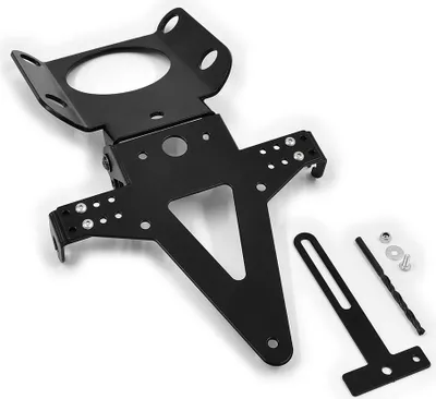 Image de ZIEGER Classic Support de plaque d'immatriculation compatible avec Benelli TNT 1130 BJ 2004-15 / 899 BJ 2008-16