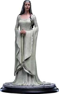 A statue of Arwen from The Lord of the Rings.
