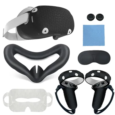 Produktbild von INF Zubehör und Schutz für Oculus Quest 2 und Meta Quest 2 Schwarz