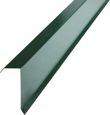 Produktbild von PRECIT Kantenwinkel für Trapezblech H12 Moosgrün RAL 6005 1000 mm x 40 mm x 100 mm