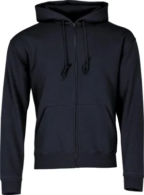 Produktbild von PREMIUM HOODED SWEAT JACKET | Sweatjacke Uni – Doppelkapuze, Verdeckter Reißverschluss, Weiche Baumwoll-Polyester Mischung, Moderne Kapuzenjacke