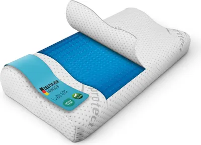 Image de Oreiller viscoélastique - Silver Protect 30x60 cm - Oreiller cervical ( gel )