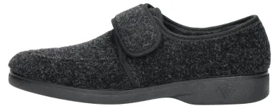 Image de Comfort Plus Pantoffels Dicht Pantoffels Dicht - Zwart - Maat 48