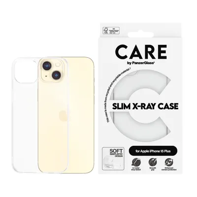 Immagine prodotto di Custodia Care by Panzerglass Slim X-Ray per Iphone 15 Plus - Trasparente