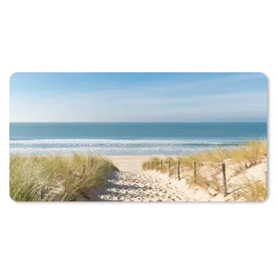Produktbild von MuchoWow® Mauspad Mousepad Strand - Meer - Düne - Sand - Sommer 60x30 cm - Mousepads - Maus Mat - Pad - Mausunterlage - Nachhaltig