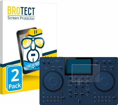 Produktbild von 2x Für AlphaTheta OMNIS-Duo Schutzfolie BROTECT Displayschutz Display Schutz Folie Klar Transparent
