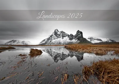Image de raxxa Calendrier mensuel Premium Paysages 2025, horizontal A3