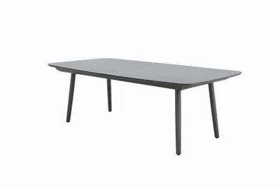 Produktbild von MWH Anderno Ausziehtisch Aluminium/Glas 230/310x120x76 cm