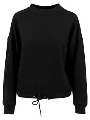 Produktbild von Build Your Brand - Kapuzenpullover Rundhalsausschnitt für Damen LT2313 (XL) (Schwarz)