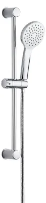 Produktbild von Allstar Brauseset Mod. No. 2 Edelstahl Duschkopfhalter Universalanschluss Kalkre