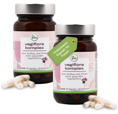 Produktbild von for you vagiflora komplex Doppelpack