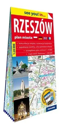 Immagine prodotto di Pianta della città di Rzeszów in carta 1:20 000