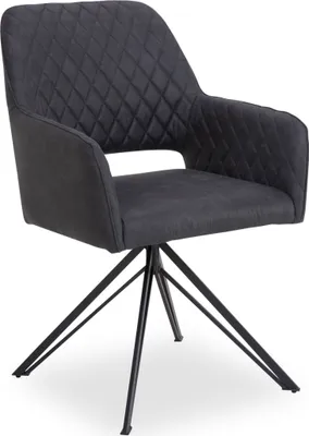 Produktbild von Polsterstuhl SANSIBAR HORUM BHT 57x88x63 cm grau Esszimmerstuhl