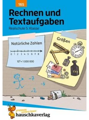 Immagine prodotto di Rechnen und Textaufgaben - Realschule 5. Klasse