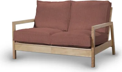 Produktbild von Dekoria Bezug für Lillberg 2-Sitzer Sofa, cognac braun, Sofahusse, Lillberg 2-Sitzer