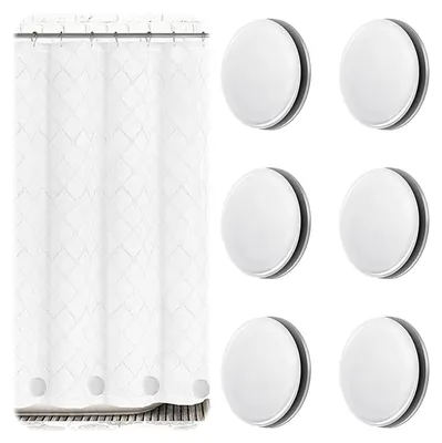 Obrázek produktu pro Magnetické závaží, 6 kusů, 4 cm, pro závěsy do sprchy