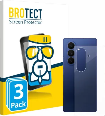Produktbild von 3x BROTECT Schutzglas für Samsung Galaxy Z Fold 7 (Rückseite) Schutzfolie Panzer Folie Glas Display Schutz klar