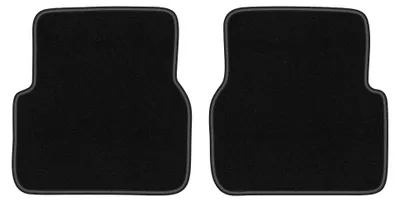 Immagine prodotto di Tappetini posteriori in moquette per Subaru Forester II 2002-2008 (SUV) – 2 pezzi, neri, su misura – Wielganizator LUX