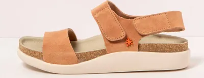 Produktbild von Art Sandalen Herren/Damen 1386S SILK SUEDE PEACH/ BIARRITZ Farbe Gelb